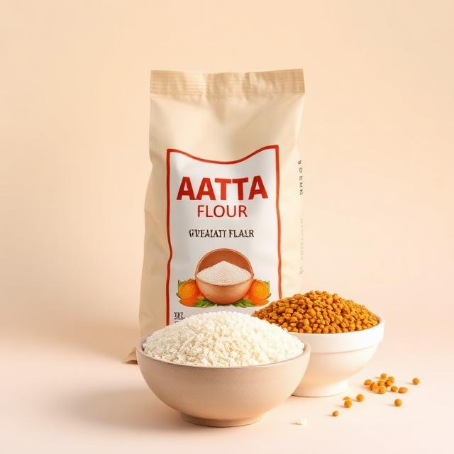 Atta, Rice & Dal